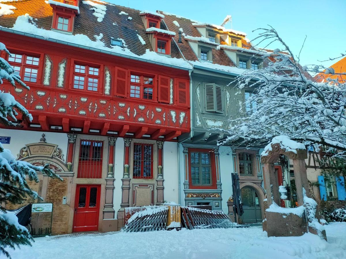 La Maison Bleue, A 20 Mn De Strasbourg, Sur La Route Des Vins, Jusqu'A 6 Personnes, Sélestat Exterior photo